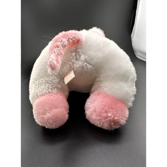 Plush White Pink Pig Mouse American Wego 1968 1960s RARE 8” Stuffed Animal READ - Picture 16 of 16